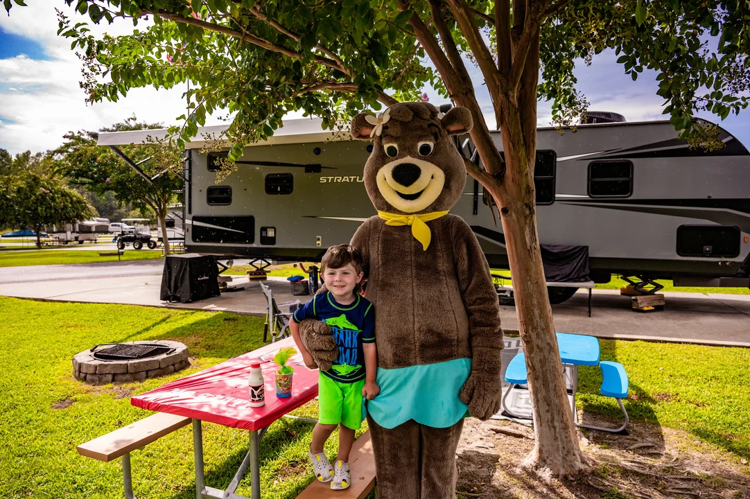 Boy with Cindy Bear